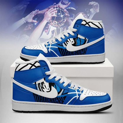 LIMITED EDITION - NEW CUSTOMIZED NBA18 DL MAVERICKS AIR JORDAN SNEAKERS