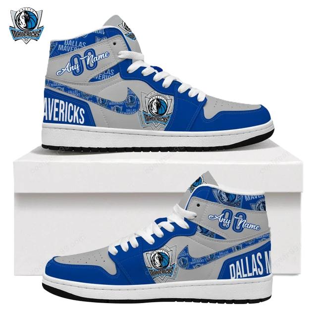 LIMITED EDITION - NEW CUSTOMIZED NBA18 DL MAVERICKS AIR JORDAN SNEAKERS