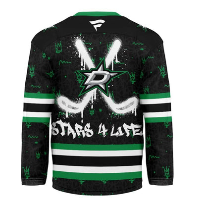 LIMITED EDITION - NEW CUSTOMIZED NHL15 DL STARS UNISEX HOCKEY JERSEY