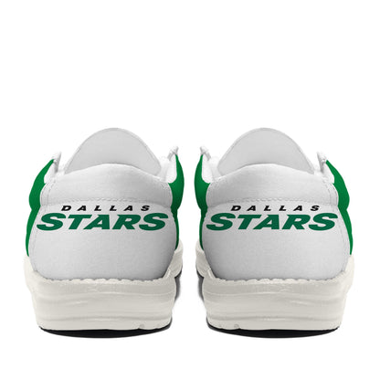 LIMITED EDITION - NEW CUSTOMIZED NHL15 DLS DALLAS STARS LOAFER SHOES
