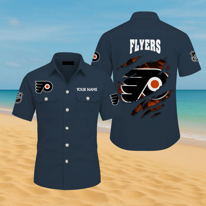 LIMITED EDITION - NEW CUSTOMIZED NHL27 PPF PHILADELPHIA FLYERS CARGO SHIRT