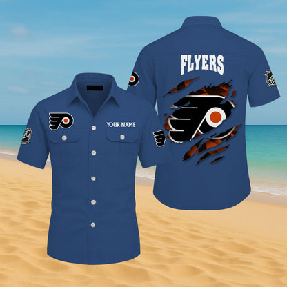LIMITED EDITION - NEW CUSTOMIZED NHL27 PPF PHILADELPHIA FLYERS CARGO SHIRT
