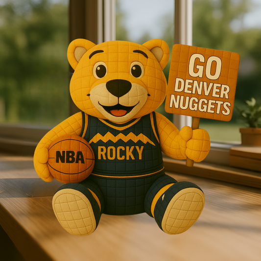 Limited Edition - NBA 08 DN Denver Nuggets Handmade Crochet