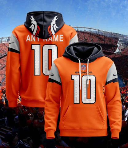 LIMITED EDITION - NEW CUSTOMIZED NFL13 DVB DENVER BRONCOS T-SHIRT, POLO, HOODIE & JACKETS