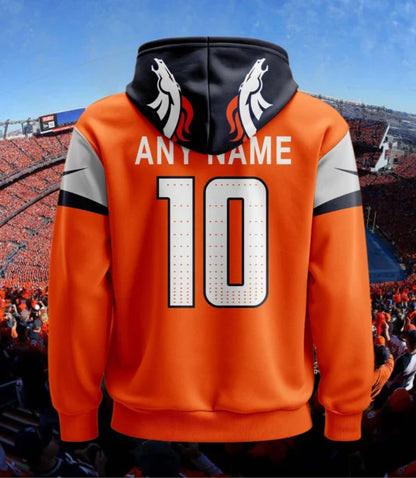 LIMITED EDITION - NEW CUSTOMIZED NFL13 DVB DENVER BRONCOS T-SHIRT, POLO, HOODIE & JACKETS