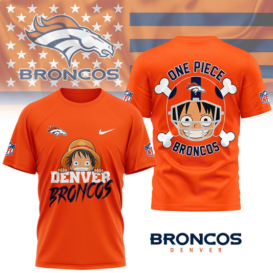 LIMITED EDITION - NEW CUSTOMIZED NFL13 DVB DENVER BRONCOS ONE PIECE FAN 3D SHIRT