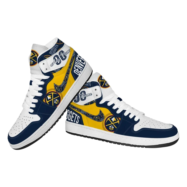 LIMITED EDITION - NEW CUSTOMIZED NBA08 DV NUGGETS AIR JORDAN SNEAKERS