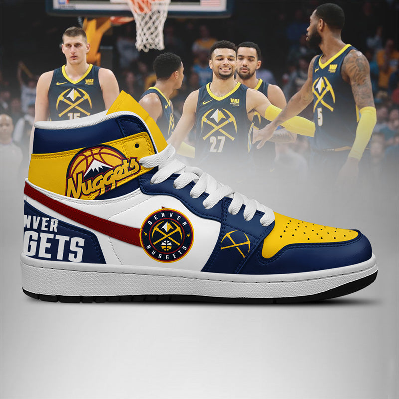 LIMITED EDITION - NEW CUSTOMIZED NBA08 DV NUGGETS AIR JORDAN SNEAKERS