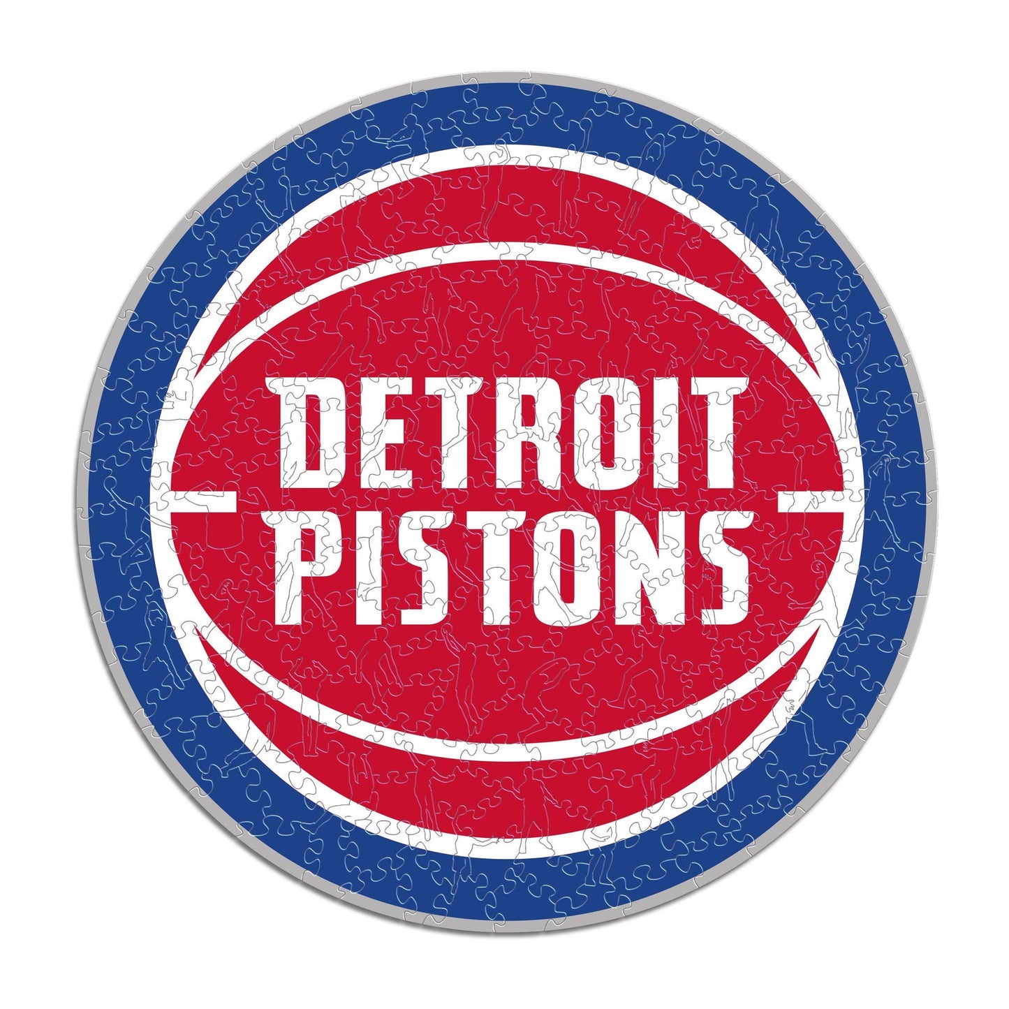 LIMITED EDITION - NEW CUSTOMIZED NBA14 DP DETROIT PISTONS WOODEN PUZZLE