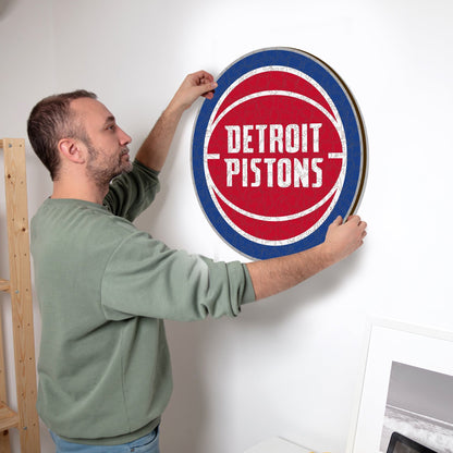 LIMITED EDITION - NEW CUSTOMIZED NBA14 DP DETROIT PISTONS WOODEN PUZZLE