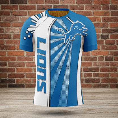 LIMITED EDITION - NEW CUSTOMIZED NFL04 DTL DETROIT LIONS UNISEX T-SHIRT, POLO, HOODIE & JACKETS