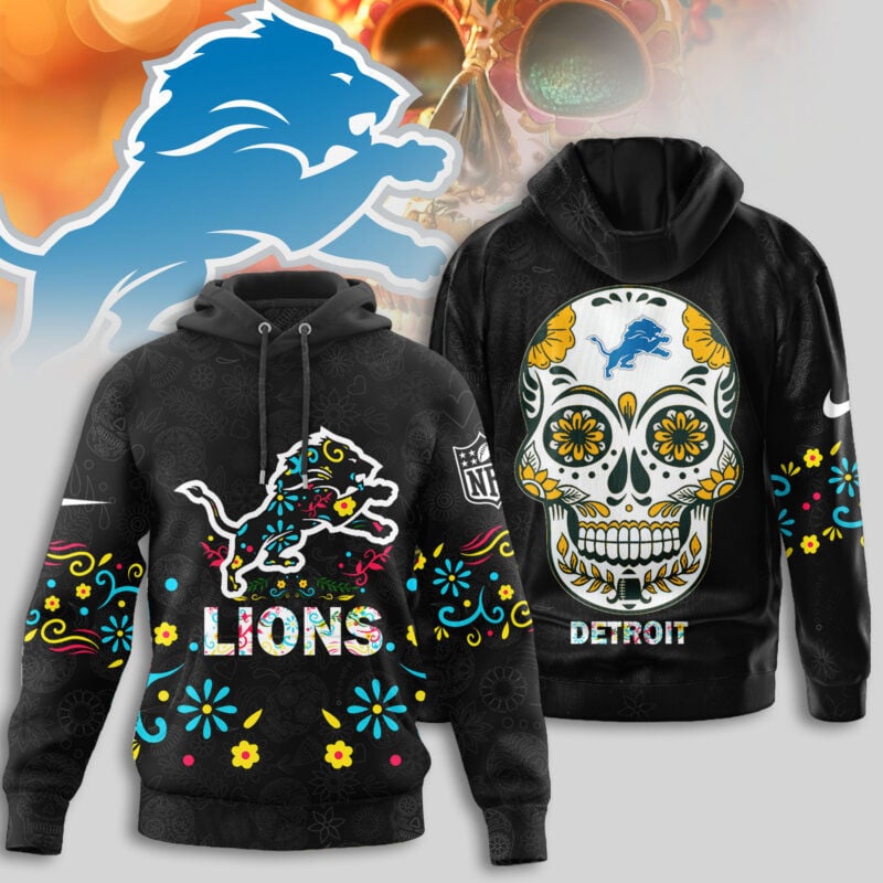LIMITED EDITION - NEW CUSTOMIZED NFL04 DTL DETROIT LIONS UNISEX T-SHIRT, POLO, HOODIE & JACKETS