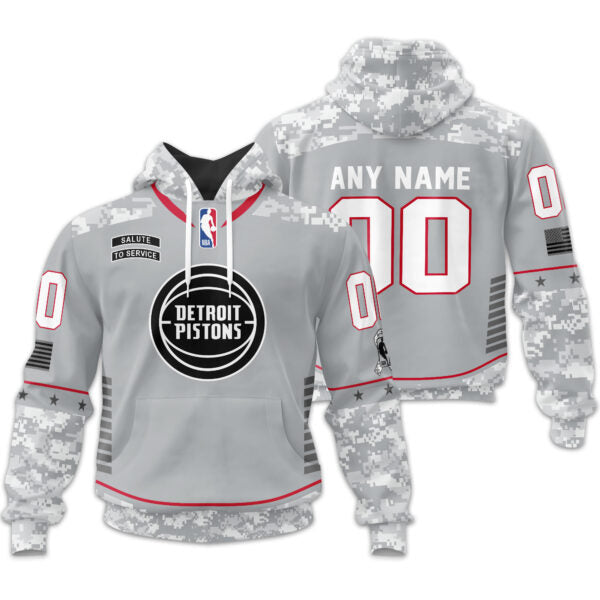 LIMITED EDITION - NEW CUSTOMIZED NBA14 DP DETROIT PISTONS UNISEX T-SHIRT, POLO, HOODIE & JACKETS