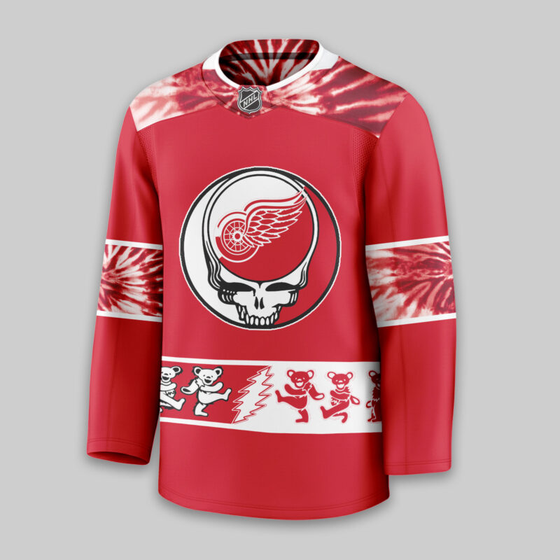 LIMITED EDITION - NEW CUSTOMIZED NHL22 DR WINGS UNISEX HOCKEY JERSEY