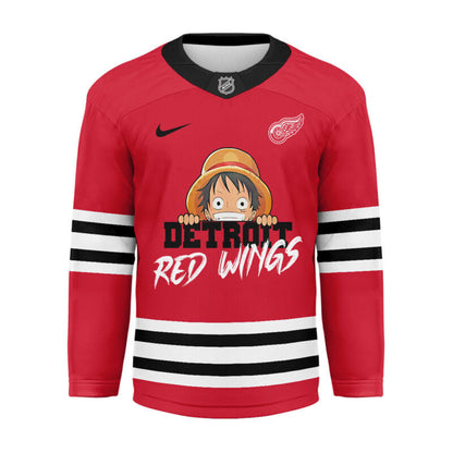 LIMITED EDITION - NEW CUSTOMIZED NHL22 DR WINGS UNISEX HOCKEY JERSEY