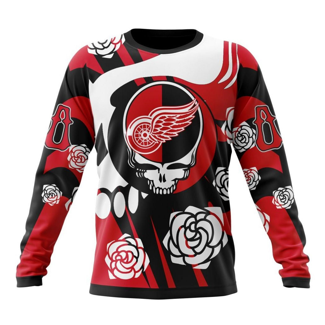 LIMITED EDITION - NEW CUSTOMIZED NHL22 DR WINGS T-SHIRT, SWEATSHIRT, HOODIE & ZIP HOODIE