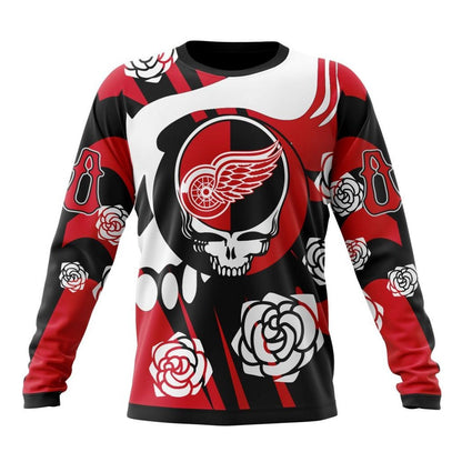 LIMITED EDITION - NEW CUSTOMIZED NHL22 DR WINGS T-SHIRT, SWEATSHIRT, HOODIE & ZIP HOODIE