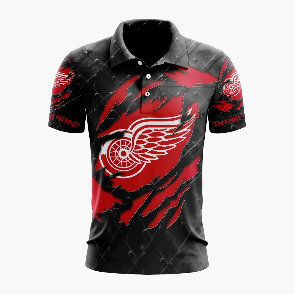 LIMITED EDITION - NEW CUSTOMIZED NHL22 DRW DETROIT RED WINGS UNISEX T-SHIRT, POLO, HOODIE & JACKETS