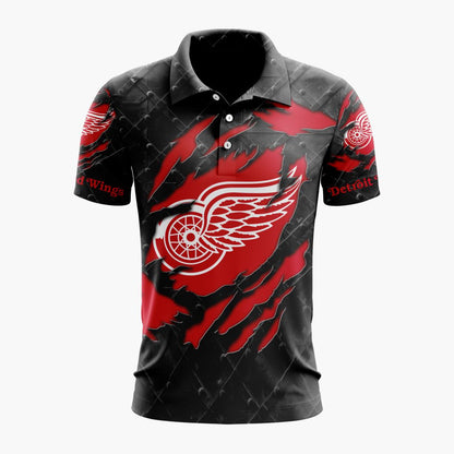 LIMITED EDITION - NEW CUSTOMIZED NHL22 DRW DETROIT RED WINGS UNISEX T-SHIRT, POLO, HOODIE & JACKETS
