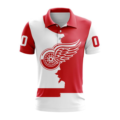 LIMITED EDITION - NEW CUSTOMIZED NHL22 DRW DETROIT RED WINGS UNISEX T-SHIRT, POLO, HOODIE & JACKETS