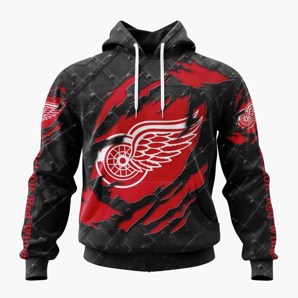 LIMITED EDITION - NEW CUSTOMIZED NHL22 DRW DETROIT RED WINGS UNISEX T-SHIRT, POLO, HOODIE & JACKETS