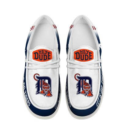 LIMITED EDITION - NEW CUSTOMIZED MLB16 DT TIGERS LOAFER SHOES