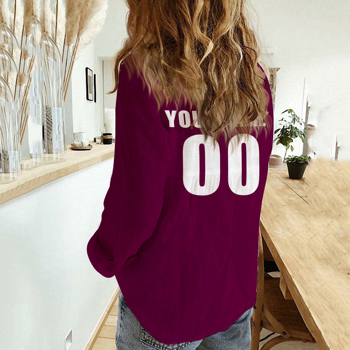 LIMITED EDITION - NEW 05 SEL CUSTOMIZED WOMEN CASUAL SHIRT FOR FAN