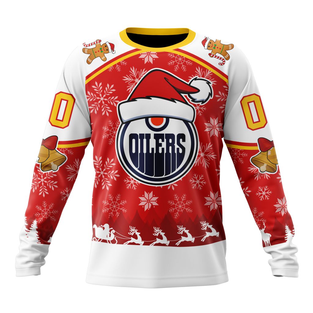 LIMITED EDITION - NEW CUSTOMIZED NHL03 EMO EDMONTON OILERS UNISEX T-SHIRT, POLO, HOODIE & JACKETS