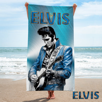 New Premium Elvis Presley Beach & Bath Towel (Kids & Adults Size) - EVPLCAO121