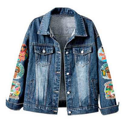 NEW PREMIUM JIMMY BUFFET UNISEX DENIM JACKET