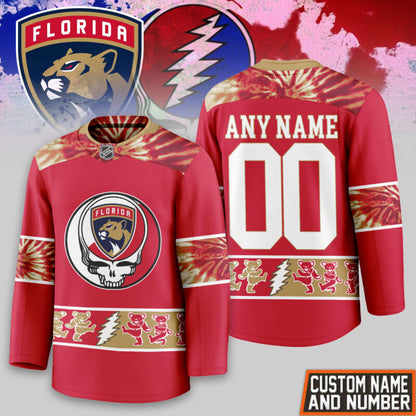 LIMITED EDITION - NEW CUSTOMIZED NHL01 FL PANTHERS UNISEX HOCKEY JERSEY