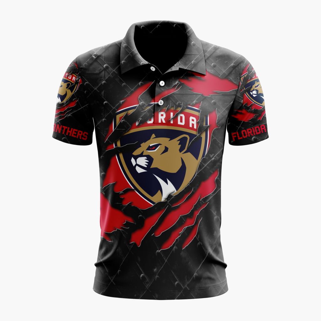 LIMITED EDITION - NEW CUSTOMIZED NHL01 FPT FLORIDA PANTHERS UNISEX T-SHIRT, POLO, HOODIE & JACKETS