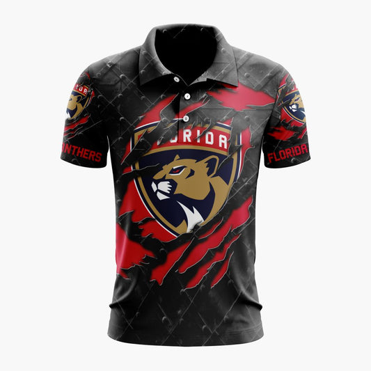 LIMITED EDITION - NEW CUSTOMIZED NHL01 FPT FLORIDA PANTHERS UNISEX T-SHIRT, POLO, HOODIE & JACKETS