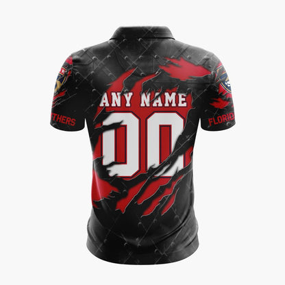 LIMITED EDITION - NEW CUSTOMIZED NHL01 FPT FLORIDA PANTHERS UNISEX T-SHIRT, POLO, HOODIE & JACKETS