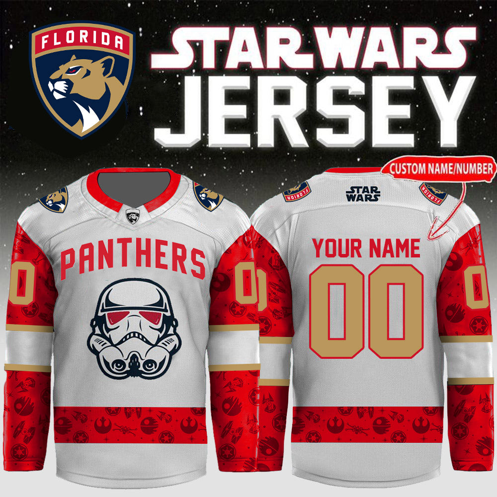 LIMITED EDITION - NEW CUSTOMIZED NHL01 FL PANTHERS UNISEX HOCKEY JERSEY