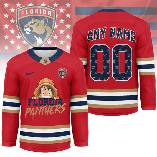 LIMITED EDITION - NEW CUSTOMIZED NHL01 FL PANTHERS UNISEX HOCKEY JERSEY