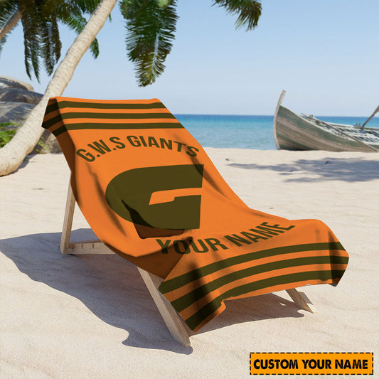 LIMITED EDITION - NEW 19 GWSG CUSTOMIZED BEACH & BATH TOWEL