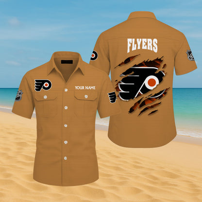 LIMITED EDITION - NEW CUSTOMIZED NHL27 PPF PHILADELPHIA FLYERS CARGO SHIRT