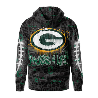 LIMITED EDITION - NEW CUSTOMIZED NFL08 GBP GREEN BAY PACKERS UNISEX T-SHIRT, POLO, HOODIE & JACKETS