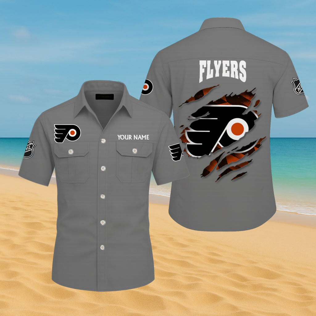 LIMITED EDITION - NEW CUSTOMIZED NHL27 PPF PHILADELPHIA FLYERS CARGO SHIRT