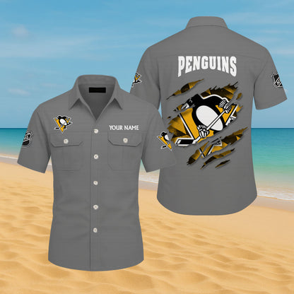 LIMITED EDITION - NEW CUSTOMIZED NHL26 PBP PITTSBURGH PENGUINS CARGO SHIRT