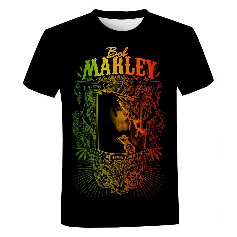 LIMITED EDITION - NEW CUSTOMIZED BOB MARLEY T-SHIRT (ADULTS & KIDS)