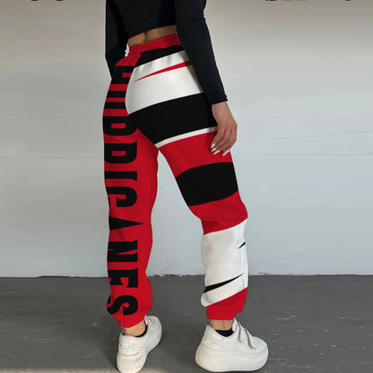 LIMITED EDITION - NEW CUSTOMIZED NHL07 CLH CAROLINA HURRICANES LONG PANTS