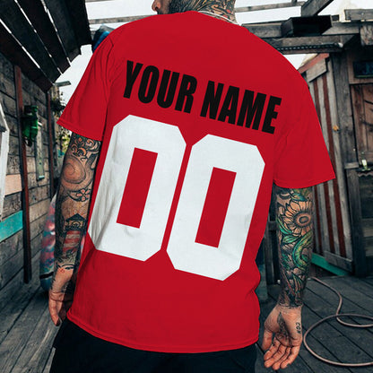 LIMITED EDITION - NEW CUSTOMIZED NHL07 CLH CAROLINA HURRICANES T-SHIRT FOR FAMILY (ADULTS & KIDS)