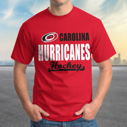 LIMITED EDITION - NEW CUSTOMIZED NHL07 CLH CAROLINA HURRICANES T-SHIRT FOR FAMILY (ADULTS & KIDS)