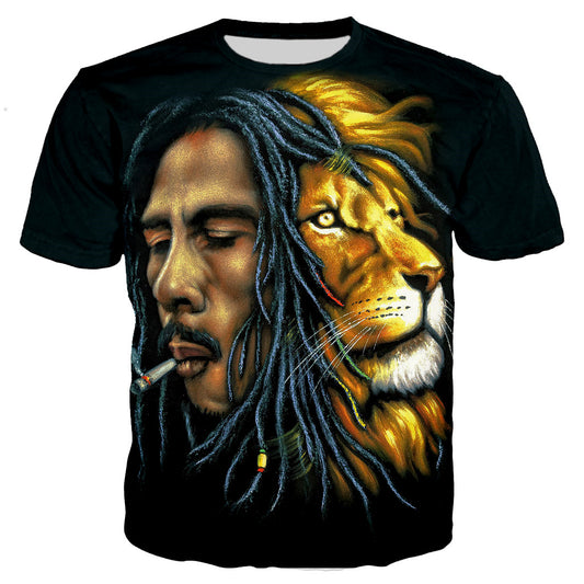 LIMITED EDITION - NEW CUSTOMIZED BOB MARLEY T-SHIRT (ADULTS & KIDS)