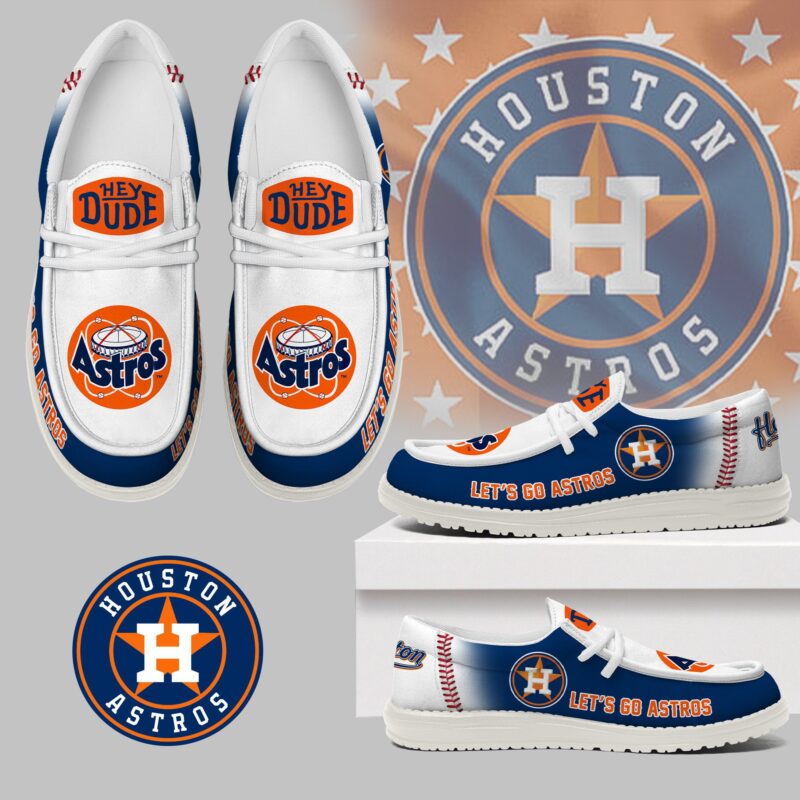 LIMITED EDITION - NEW CUSTOMIZED MLB10 HT ASTROS LOAFER SHOES