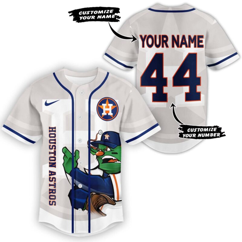 LIMITED EDITION - NEW CUSTOMIZED MLB10 HT ASTROS BASEBALL JERSEY