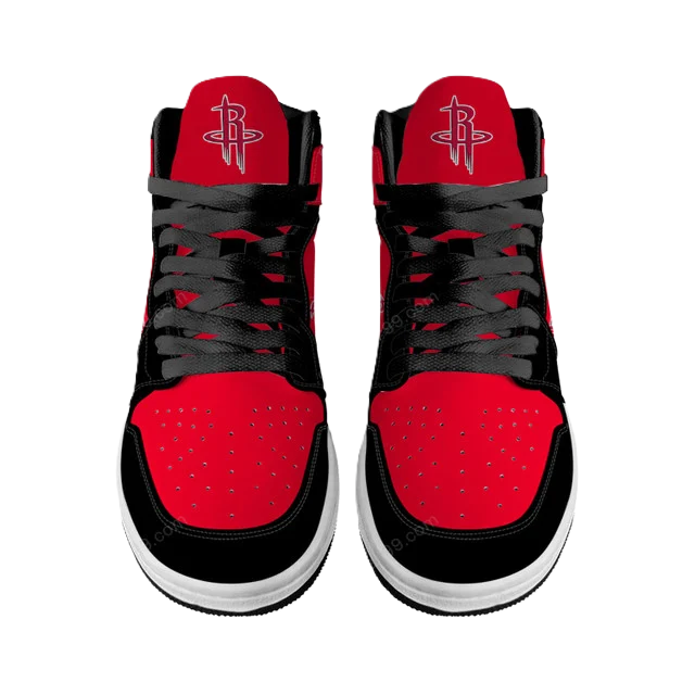 LIMITED EDITION - NEW CUSTOMIZED NBA07 HT ROCKETS AIR JORDAN SNEAKERS