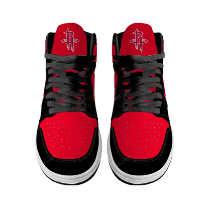 LIMITED EDITION - NEW CUSTOMIZED NBA07 HT ROCKETS AIR JORDAN SNEAKERS